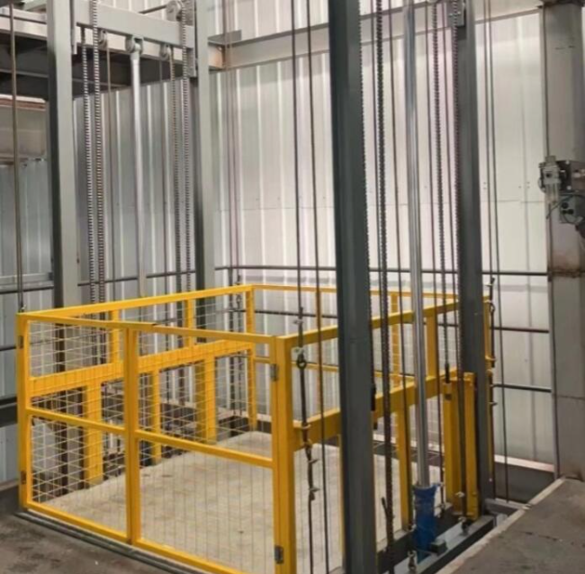 南雄导轨式升降机一般加工周期