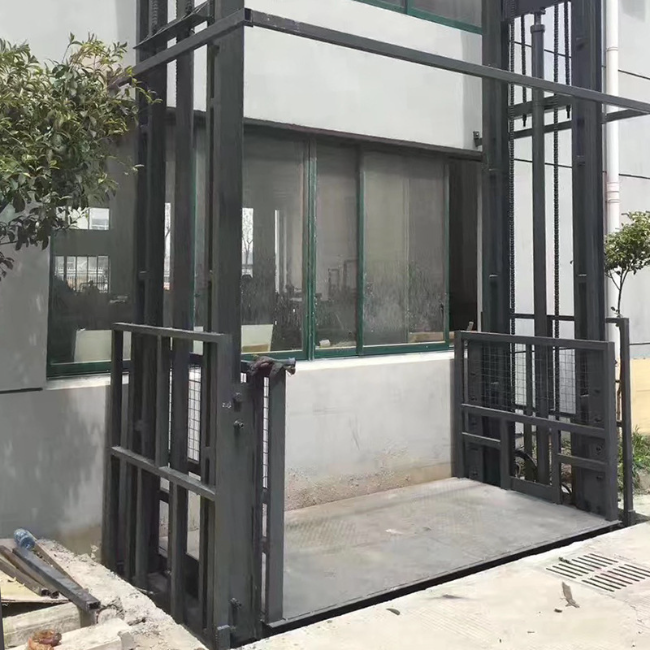 南雄5吨室外升降货梯